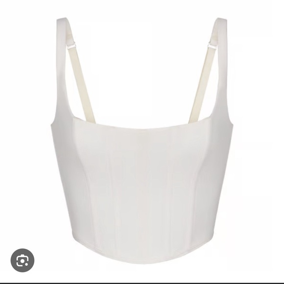 NWT Skims Cotton Corset Top - Picture 5 of 5